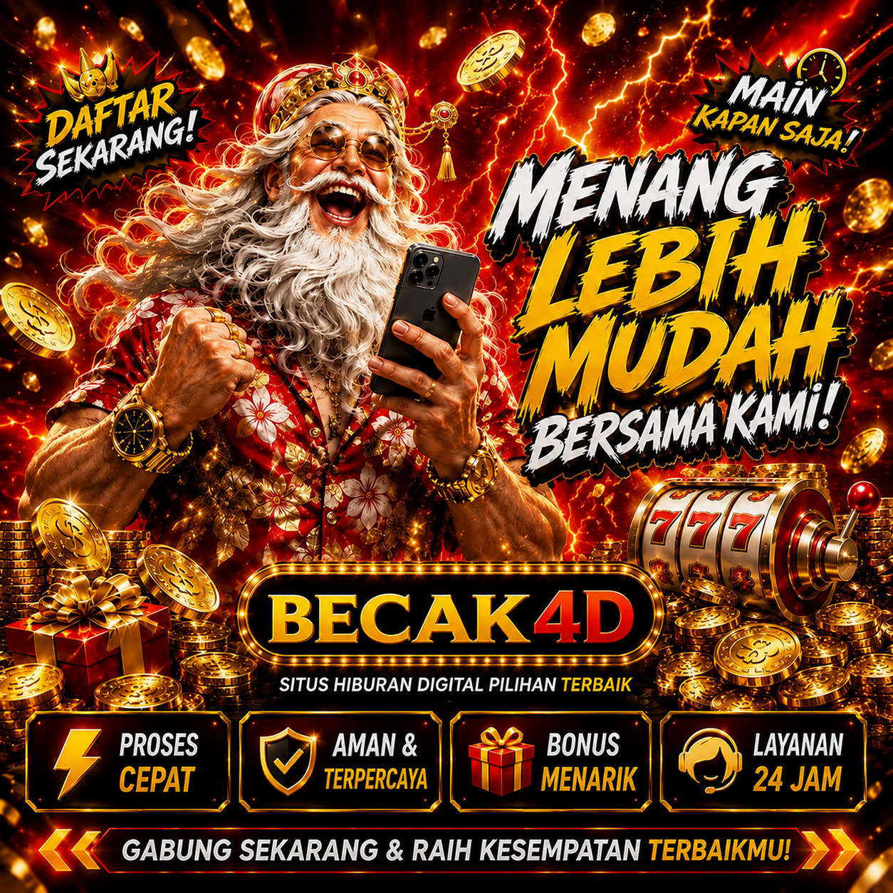 BECAK4D BECAK4D LOGIN & Link BECAK4D RTP Online